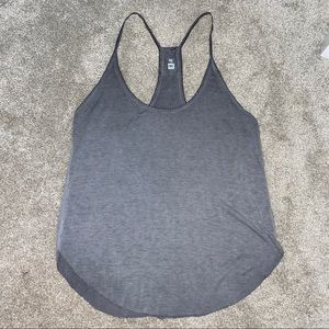 Blue/grey lightweight tank top